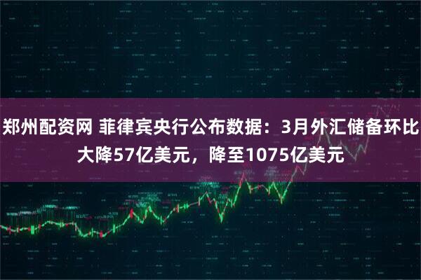 郑州配资网 菲律宾央行公布数据：3月外汇储备环比大降57亿美元，降至1075亿美元