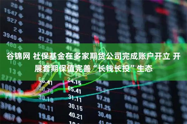 谷锦网 社保基金在多家期货公司完成账户开立 开展套期保值完善“长钱长投”生态