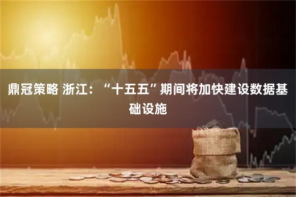 鼎冠策略 浙江：“十五五”期间将加快建设数据基础设施