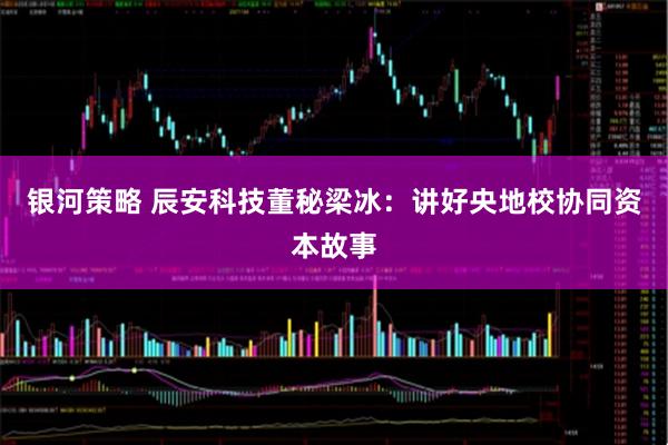 银河策略 辰安科技董秘梁冰：讲好央地校协同资本故事