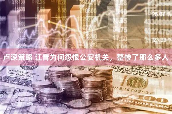 卢深策略 江青为何怨恨公安机关，整惨了那么多人