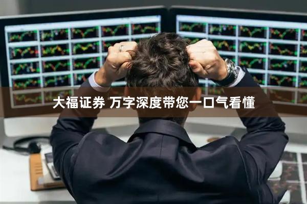 大福证券 万字深度带您一口气看懂