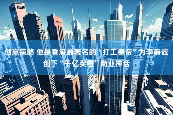 创赢策略 他是香港最著名的“打工皇帝”为李嘉诚创下“千亿卖橙”商业神话